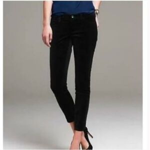 BANANA REPUBLIC Black Velvet Jeans